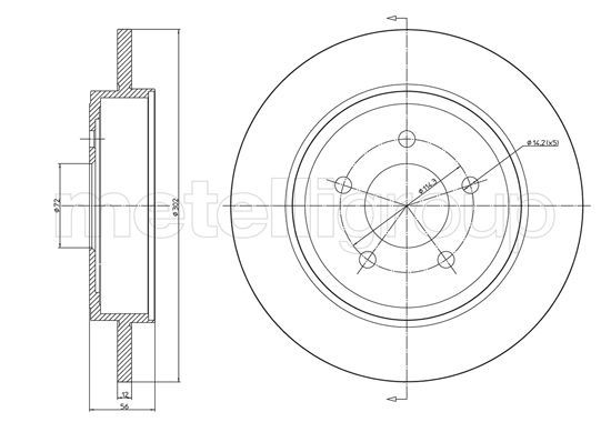 Disc frana