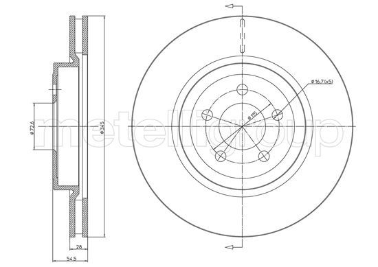 Disc frana