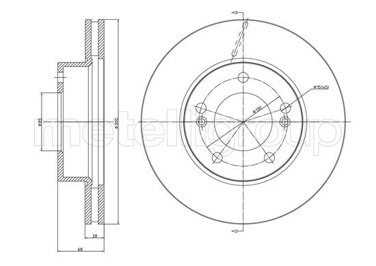 Disc frana