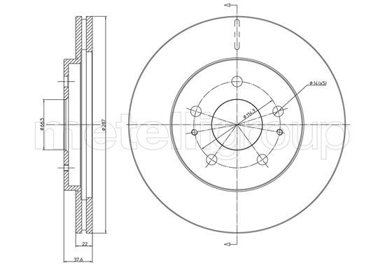 Disc frana