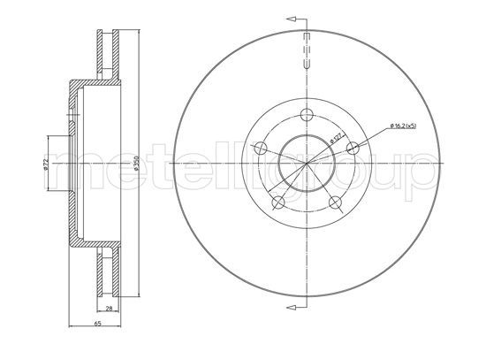 Disc frana