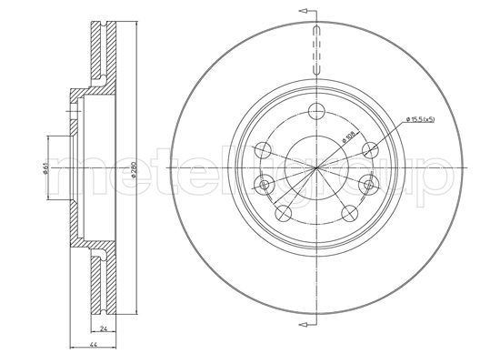 Disc frana