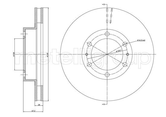 Disc frana