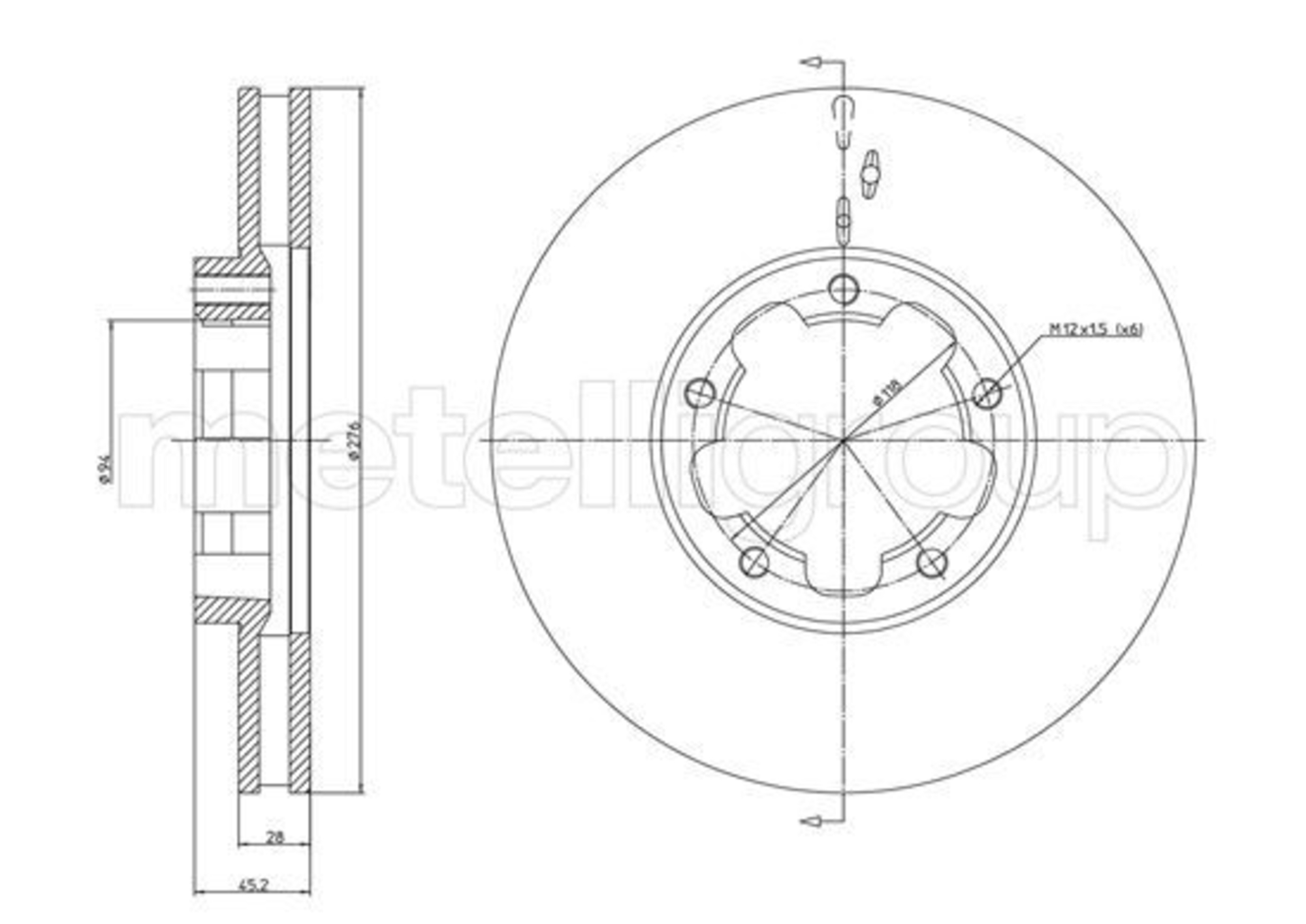 Disc frana