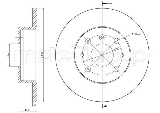 Disc frana