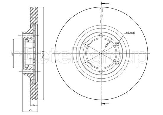 Disc frana