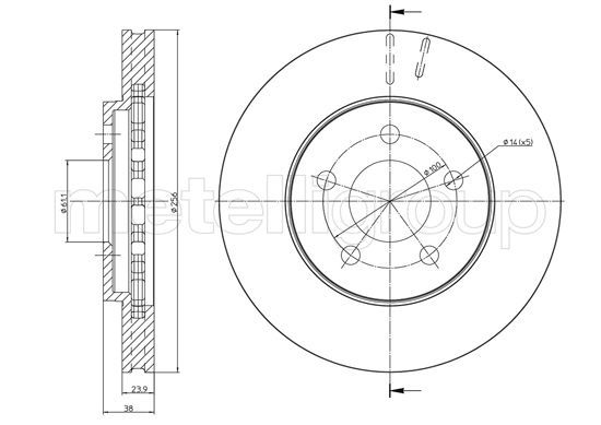 Disc frana