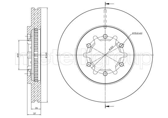 Disc frana