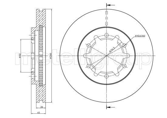 Disc frana