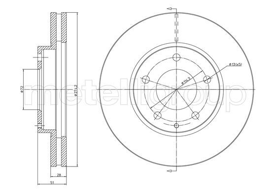 Disc frana