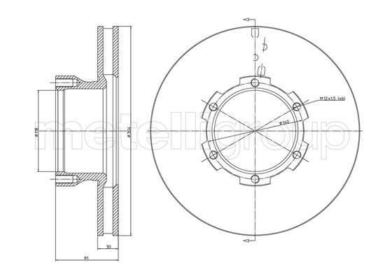 Disc frana