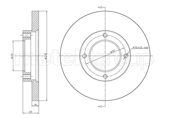 Disc frana