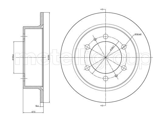 Disc frana