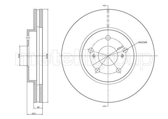 Disc frana