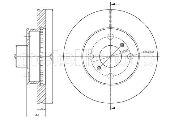 Disc frana