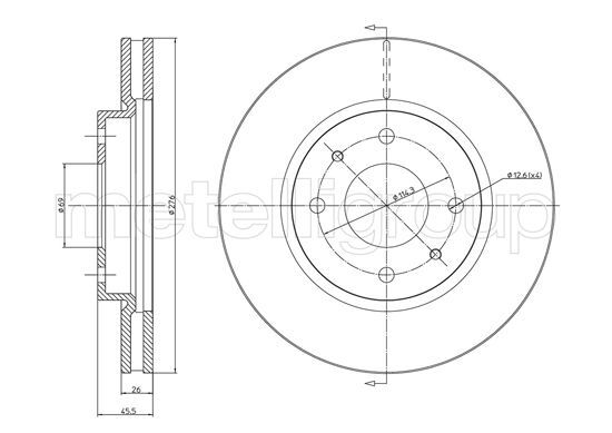 Disc frana