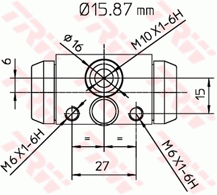 Cilindru receptor frana