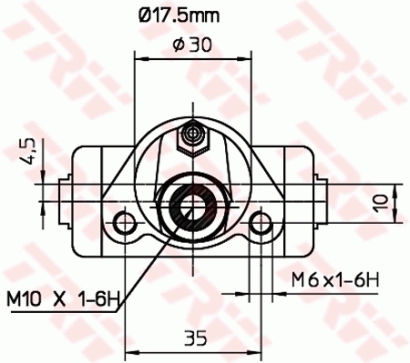 Cilindru receptor frana