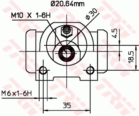 Cilindru receptor frana