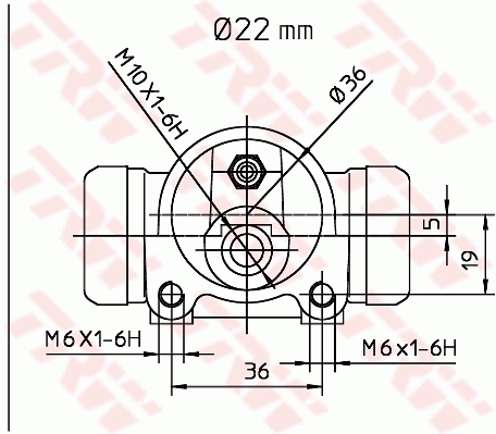 Cilindru receptor frana