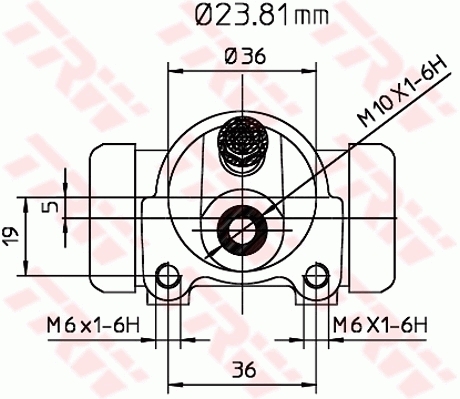 Cilindru receptor frana