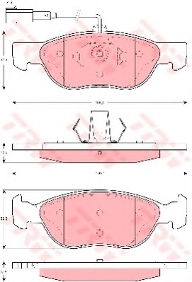 Placute frana