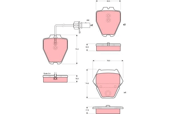 Placute frana