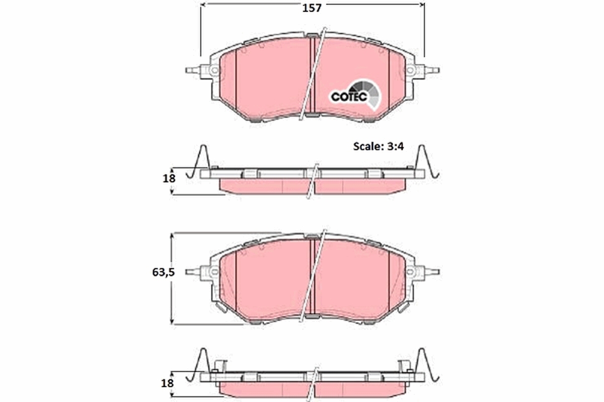 Placute frana