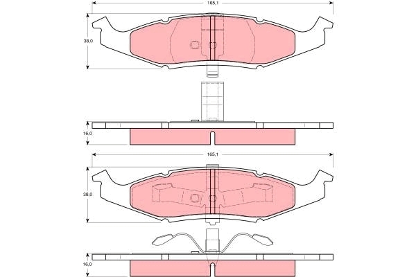 Placute frana