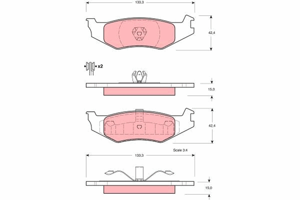 Placute frana