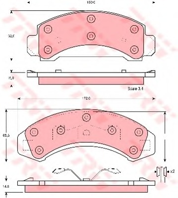 Placute frana