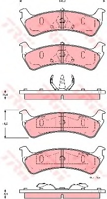 Placute frana