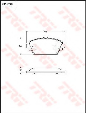 Placute frana