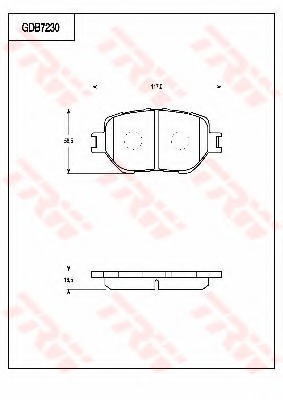 Placute frana