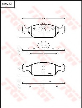 Placute frana