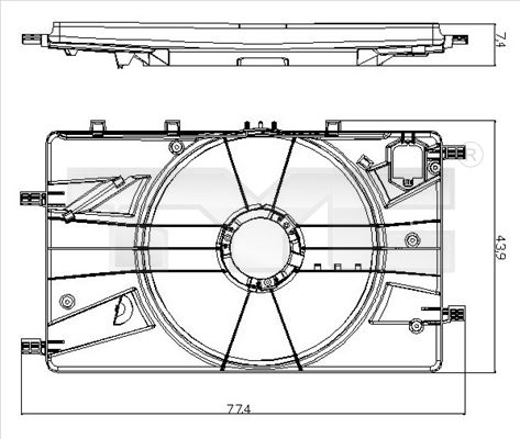 Suport ventilator