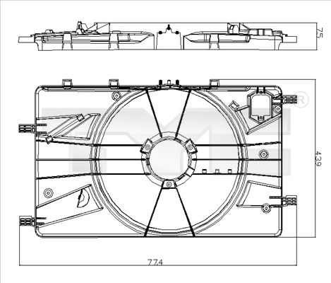 Suport ventilator