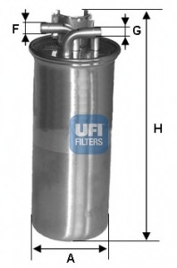Ufi filtru combustibil 24.001.00