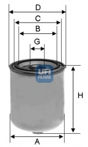 Element filtrant uscator aer compresor