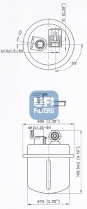 Filtru combustibil