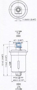 Filtru combustibil