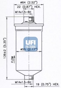 Filtru combustibil