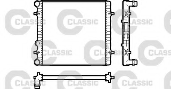 Radiator racire motor