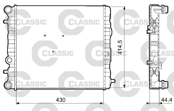 Radiator racire motor