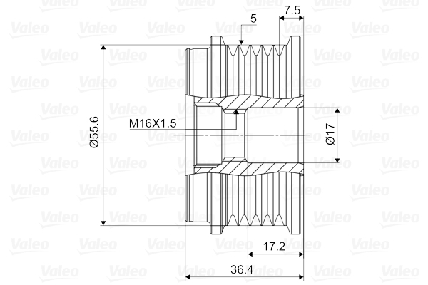 Fulie alternator