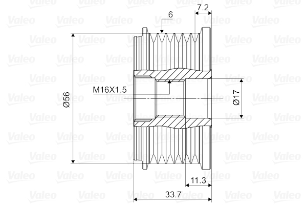 Fulie alternator