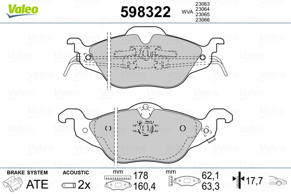 Placute frana