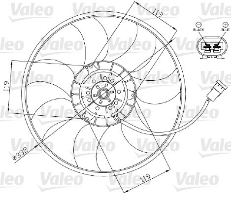 Ventilator radiator