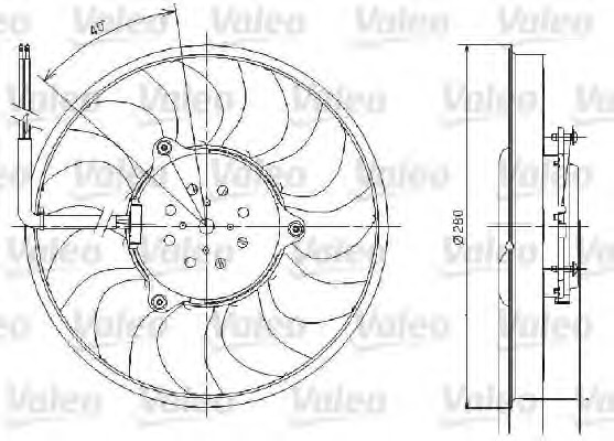 Ventilator radiator