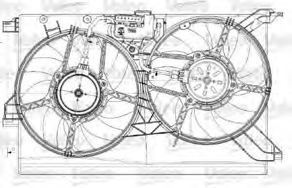 Motor electric ventilator